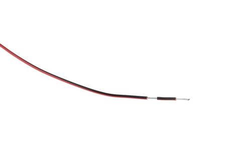 Coferro Cables LIVY 0,25 mm² rød/sort SP 200m, Monteringsledning fortinnet 14x0,15mm (72022177)