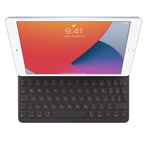 APPLE Smart - Tangentbord och foliefodral - Smart connector - QWERTY - USA internationellt - för 10.2-inch iPad, 10.5-inch iPad Air (3:e generationen),  10.5-inch iPad Pro (MX3L2Z/A)