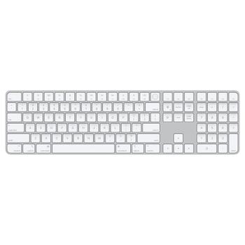 APPLE e Magic Keyboard with Touch ID and Numeric Keypad - Keyboard - Bluetooth,  USB-C - QWERTY - US - for iMac (Early 2021), Mac mini (Late 2020), MacBook Air (Late 2020), MacBook Pro (MK2C3LB/A)