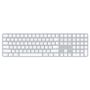 APPLE Magic Keyboard with Touch ID and Numeric Keypad - Tangentbord - Bluetooth - QWERTY - amerikansk - silver - för iMac (Tidigt 2021), Mac mini (Sent 2020), MacBook Air (Sent 2020), MacBook Pro (Sent 2020