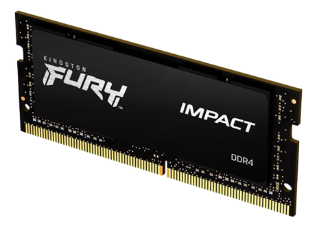 Kingston FURY Impact - DDR4 - modul - 32 GB - SO DIMM 260-pin - 3200 MHz / PC4-25600 - ikke-bufret (KF432S20IB/32)