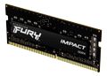 KINGSTON FURY Impact - DDR4 - module - 16 GB - SO-DIMM 260-pin - 3200 MHz / PC4-25600 - CL20 - 1.2 V - unbuffered - non-ECC - black