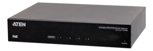 ATEN 4-Output POH/POE Power Injector (VE44PB-AT-G)