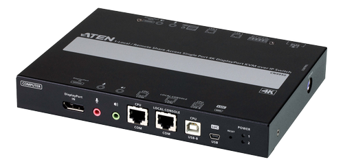 ATEN 1-Port 4K DisplayPort KVM (CN9950-AT-G)