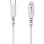 GEAR Ladekabel USB-C til Lightning 1m Hvit MFI C94