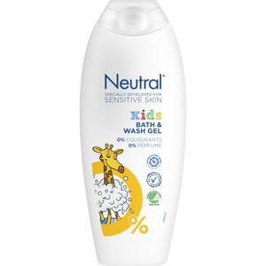 Neutral Dush- og badesæbe, Neutral Kids, 250 ml, uden farve og parfume (16506803*6)