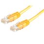 ROLINE CAT5e UTP CU Ethernet Cable Yellow 0.5m