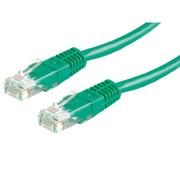 ROLINE UTP patchkabel  kat.5e 0.5m. grøn RJ45