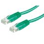 ROLINE UTP patchkabel  kat.5e. 1m. Grøn RJ45