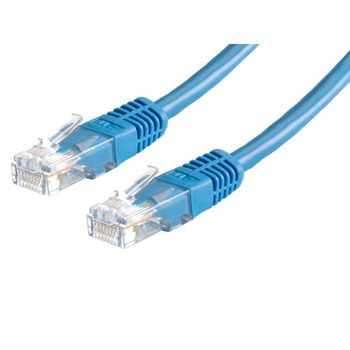 ROLINE CAT5e UTP CU Ethernet Cable Blue 0.5m Factory Sealed (21.15.0524)