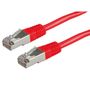 ROLINE S/FTP (PiMF) PatchCord Cat.5e/Class D, red, 5m