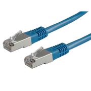 ROLINE SFTP-E0,5 BLUE   TP KABEL  CAT.5E, RJ45/RJ45 0,5 M.