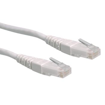 ROLINE CAT6 UTP CU Ethernet Cable White 0.5m Factory Sealed (21.15.1526)