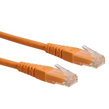 ROLINE CAT6 UTP CU Ethernet Cable Orange 0.5m Factory Sealed (21.15.1527)