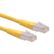 ROLINE CAT6 S/FTP PimF CU Ethernet Cable Yellow 0.3m