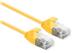 ROLINE UTP PatchCord Cat6a. LSOH Slim. Yellow 0.3m Factory Sealed