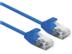 ROLINE Slim CA6A UTP CU LSZH Ethernet Cable Blue 0.5m