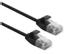 ROLINE Slim CA6A UTP CU LSZH Ethernet Cable Black 0.5m