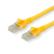 ROLINE CAT6A UTP CU LSZH Ethernet Cable Yellow 0.5m