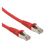 ROLINE CAT6A S/FTP CU LSZH Ethernet Cable Red 1m Factory Sealed