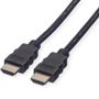 ROLINE HDMI High Speed Cable + Ethernet, M/M, black, 1m (11.04.5541)