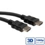 ROLINE HDMI kabel, LSOH - V1.4, HDMI han / han  - sort - 1,0 m.