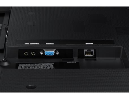 SAMSUNG DC32E 32inch FHD 16:9 Slim direct-LED 330nits 16/7 Speaker black VGA DVI 2xHDMI RS232 RJ45 SBB PC support (LH32DCEPLGC/EN)