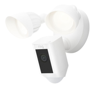 RING Floodlight Cam Wired Plus - White