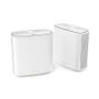 ASUS ZenWiFi AX XD6 Tri Band Mesh WiFi 6 System 1 Pack White