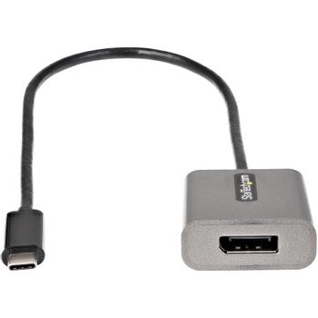 STARTECH USB C TO DISPLAYPORT ADAPTER 8K/4K 60HZ VIDEO - 12 CABLE CABL (CDP2DPEC)