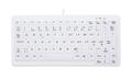 CHERRY AK-C4110 CORDED MINI KB IP PAN WHITE - IP68 - NORDIC PERP (AK-C4110F-US-W/NOR)