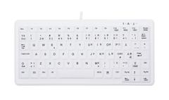 CHERRY AK-C4110 CORDED MINI KB IP PAN WHITE - IP68 - NORDIC PERP
