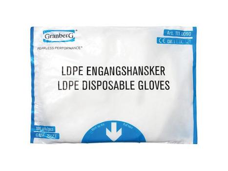 GRANBERG Hanske GRANBERG 0090 engangs LDPE (100) (111.0090)