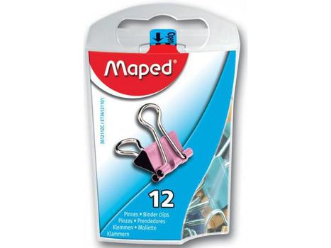 MAPED Brevklype MAPED clip ass farge (12) (361211)