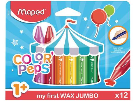 MAPED Vokskritt MAPED Color Peps jumbo (12) (861311)