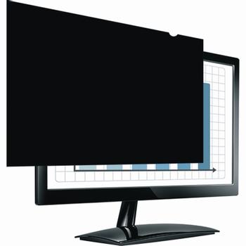 FELLOWES PrivaScreen,  PC, Sort, Plastik, LCD, 16:9, Bredformat (4813101)