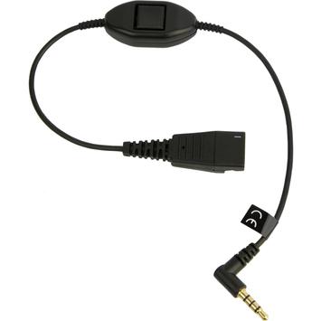 Jabra Hodetelefonkabel - Quick Disconnect til minijakk (8800-00-87)