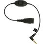 JABRA LINK Mobile QD to 3.5mm w. PTT