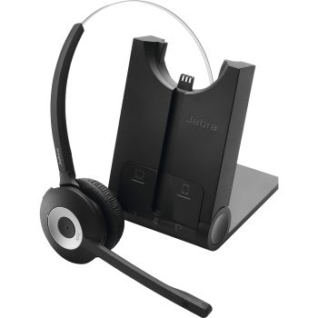 JABRA PRO 935 Mono for PC and Mobile with Bluetooth with integrated USB-plug Noise-Cancelling Wideband ringtone on the base (935-15-509-201)
