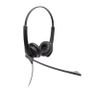 JABRA a BIZ 1100 USB Duo - Headset - on-ear - wired - USB - black - academic - Certified for Microsoft Teams, Zoom Certified (1159-0159-EDU)
