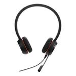 Evolve 30 II MS stereo - Headset - on-ear - wired - USB, 3.5 mm jack - Certified for Skype for Business