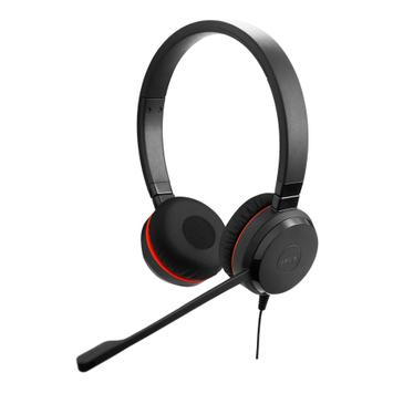 Jabra Evolve 30 II MS stereo - Hodesett - full størrelse - kablet (14401-21)