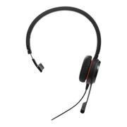JABRA EVOLVE 30 HEADSET - MONO - WIRED - OVER-THE-HEAD - ENDS AT 3.5MM JACK - NO USB (14401-20)