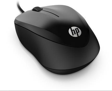 HP Wired Optical Mouse with 1200  (4QM14AA#UUF)