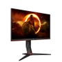 AOC Gaming 24G2ZU/BK - LED monitor - gaming - 23.8" - 1920 x 1080 Full HD (1080p) @ 240 Hz - IPS - 350 cd/m² - 1000:1 - 0.5 ms - 2xHDMI, DisplayPort - speakers - black, red (24G2ZU/BK)