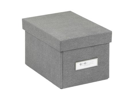 Bigso Box Oppbevaringsboks BIGSO Kitty m/lokk grå (8891C6439)