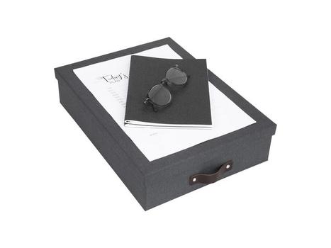 Bigso Box Dokumentboks BIGSO Oskar A4 sort (9451C6849LEA648)