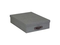 Bigso Box Dokumentboks BIGSO Oskar A4 grå