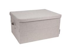 BIGSO Oppbevaringsboks BIGSO m/lokk L beige