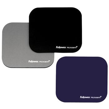 FELLOWES MOUSEPAD WITH MICROBAN SILVER (5934005)